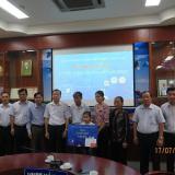 Công đoàn Viễn thông Hà Nam tổ chức lễ trao tặng sổ tiết kiệm của Hội đồng quản lý Quỹ Hỗ trợ và Khuyến khích VNPT cho thân nhân người lao động