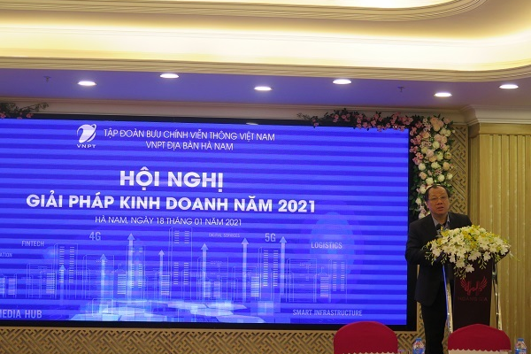 VNPT địa bàn Hà Nam tổ chức hội nghị giải pháp năm 2021