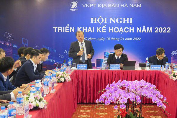 VNPT địa bàn Hà Nam tổ chức Hội nghị triển khai kế hoạch năm 2022