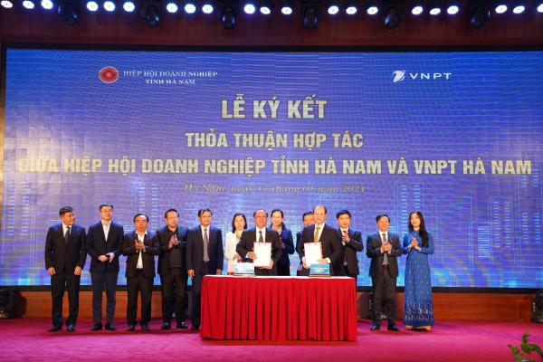 Hiệp hội Doanh nghiệp tỉnh Hà Nam phối hợp với Tập đoàn Bưu chính Viễn thông Việt Nam tổ chức Hội nghị chuyển đổi số doanh nghiệp tỉnh Hà Nam