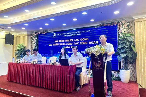 VNPT Hà Nam tổ chức Hội nghị người lao động năm 2024
