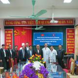 Đoàn cán bộ cấp cao Bộ Bưu chính Viễn thông Lào thăm và làm việc tại VNPT Hà Nam