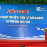 Sở Khoa học và Công nghệ Hà Nam và VNPT Hà Nam phối hợp tổ chức Hội nghị “Khởi động chương trình Hỗ trợ in tem truy xuất nguồn gốc sản phẩm”.
