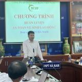 VNPT Hà Nam đã tổ chức tập huấn ATVSLĐ PCCN& CHCN cho CBCNV