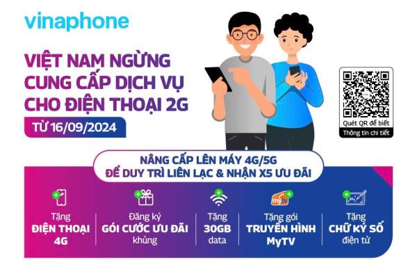 Thư ngỏ của Vinaphone Hà Nam về việc ngừng cung cấp dịch vụ điện thoại 2G